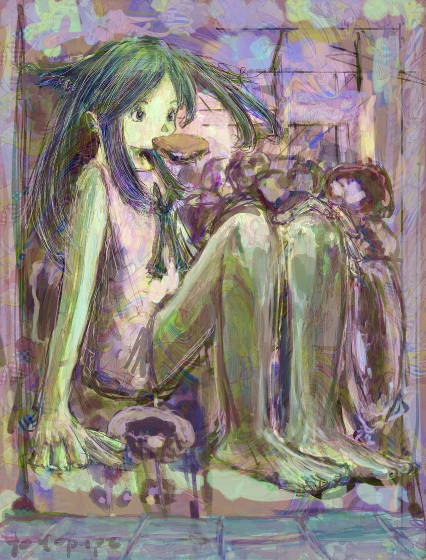 saya (saya no uta) drawn by yoyopupz