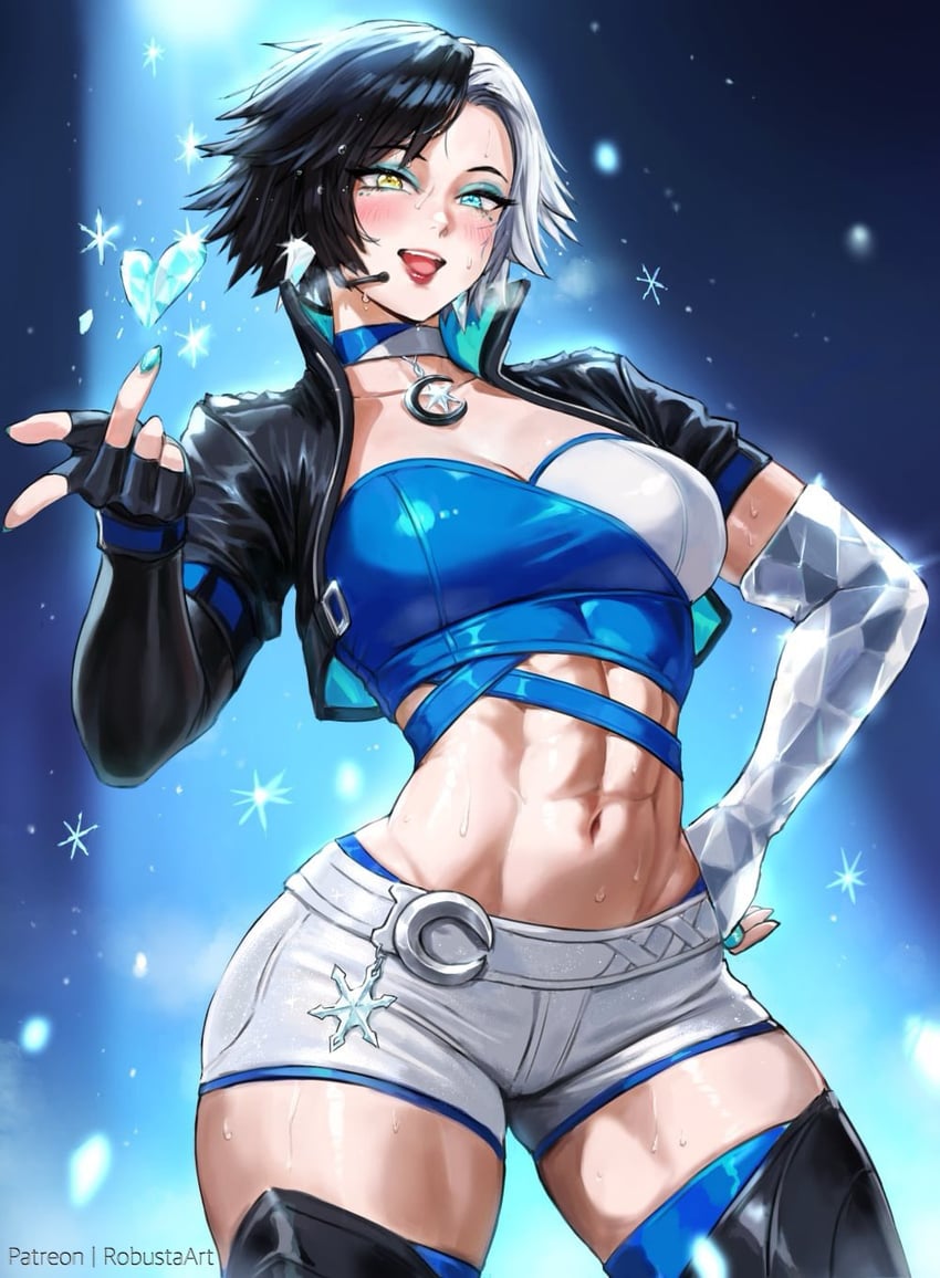 luna snow (marvel and 1 more) drawn by robusta_mania
