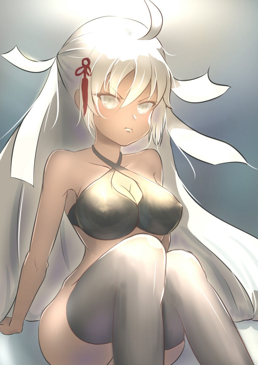 okita souji and okita souji alter (fate and 1 more) drawn by you_dong