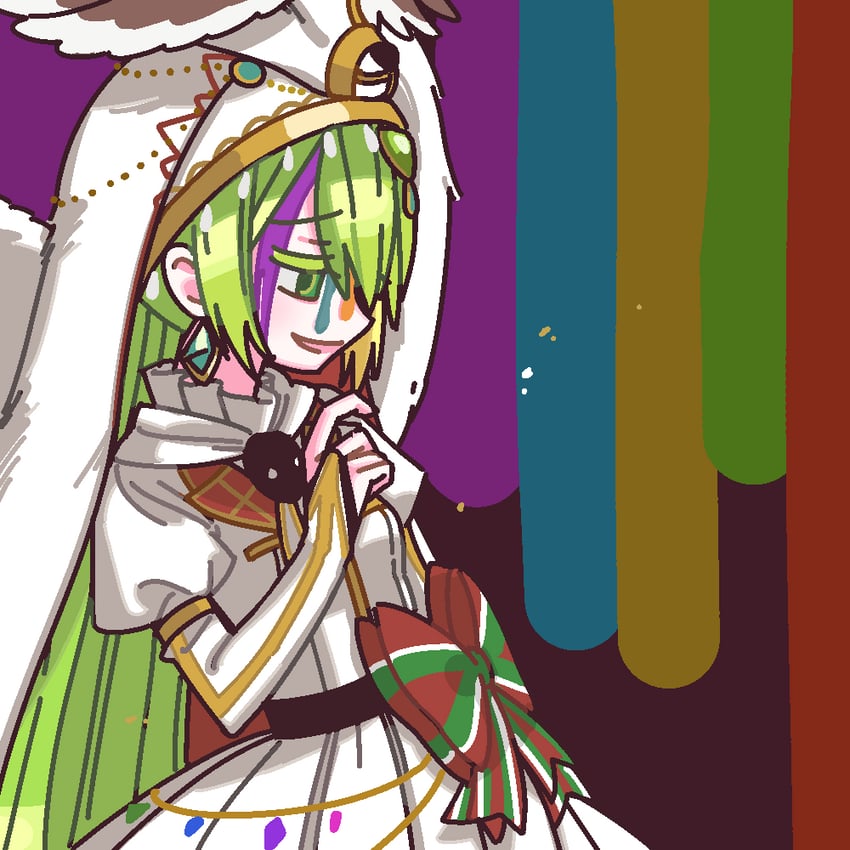 alina gray and holy alina (mahou shoujo madoka magica and 1 more) drawn by rro_del