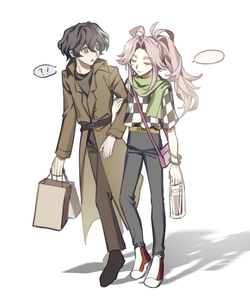 hatsutori hajime and utsugi noriyuki (saibou shinkyoku) drawn by chunaizhanshi23057