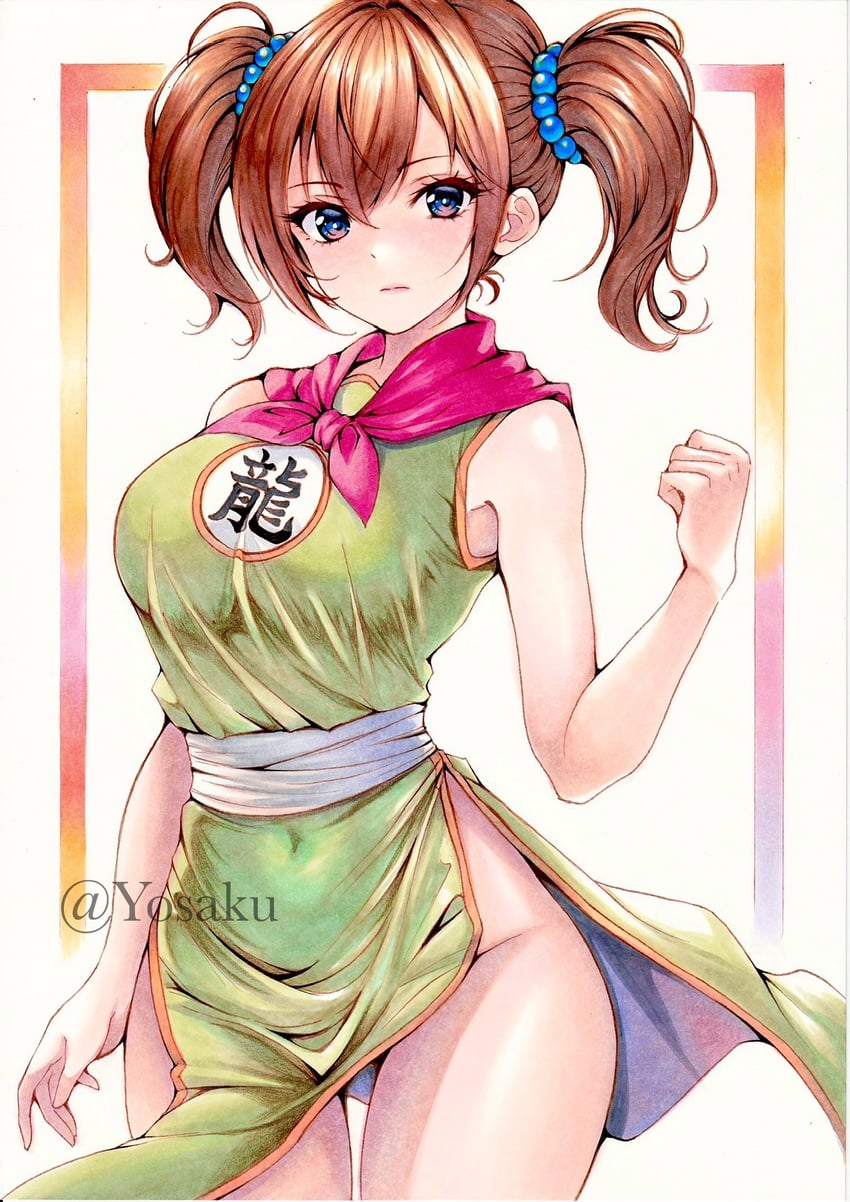 martial artist (dragon quest and 1 more) drawn by yosaku_vs_hina