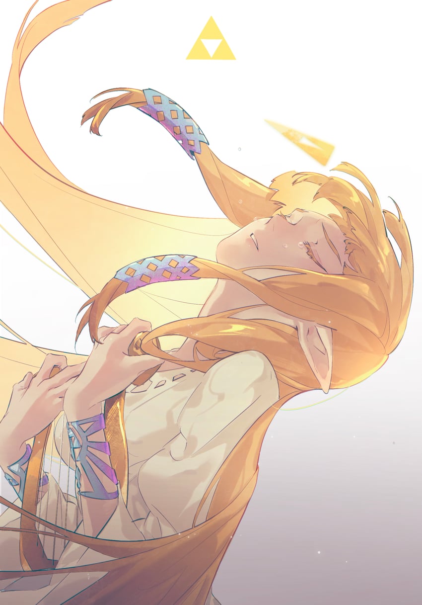 princess zelda (the legend of zelda and 1 more) drawn by sumooo_(ga_ilil)