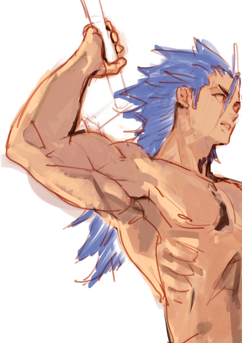 zack fair (final fantasy and 1 more) drawn by af_cf