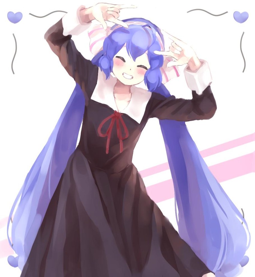fujiwara chika and otomachi una (vocaloid and 1 more) drawn by tod-mugi