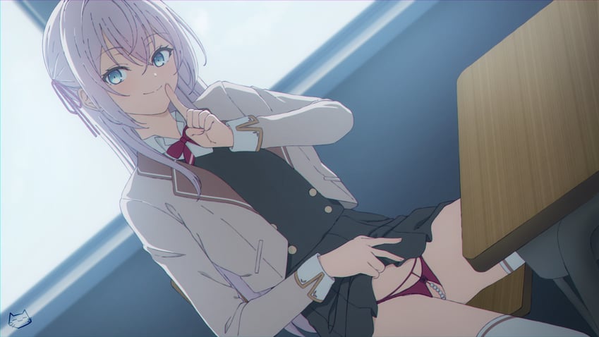 alisa mikhailovna kujou (tokidoki bosotto roshia-go de dereru tonari no alya-san) drawn by keihh