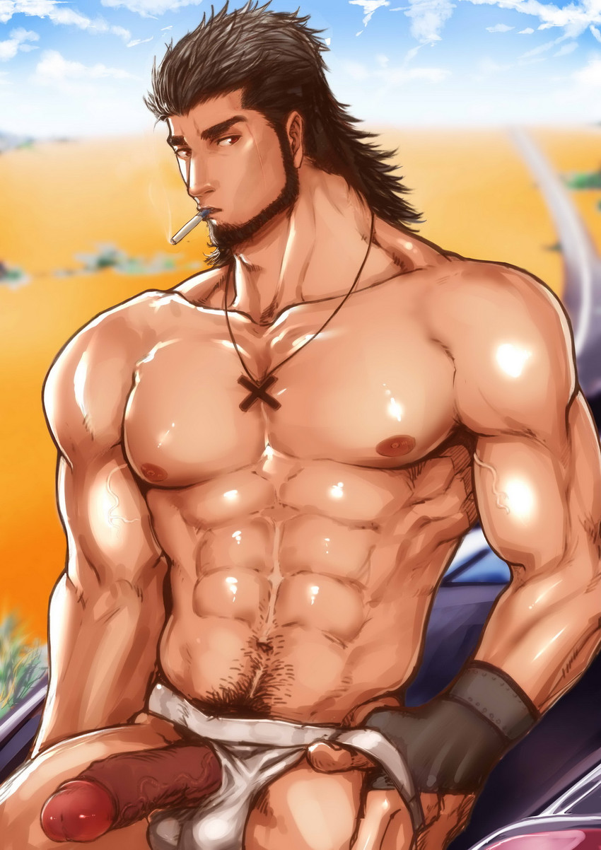 gladiolus amicitia (final fantasy and 1 more) drawn by zhangp