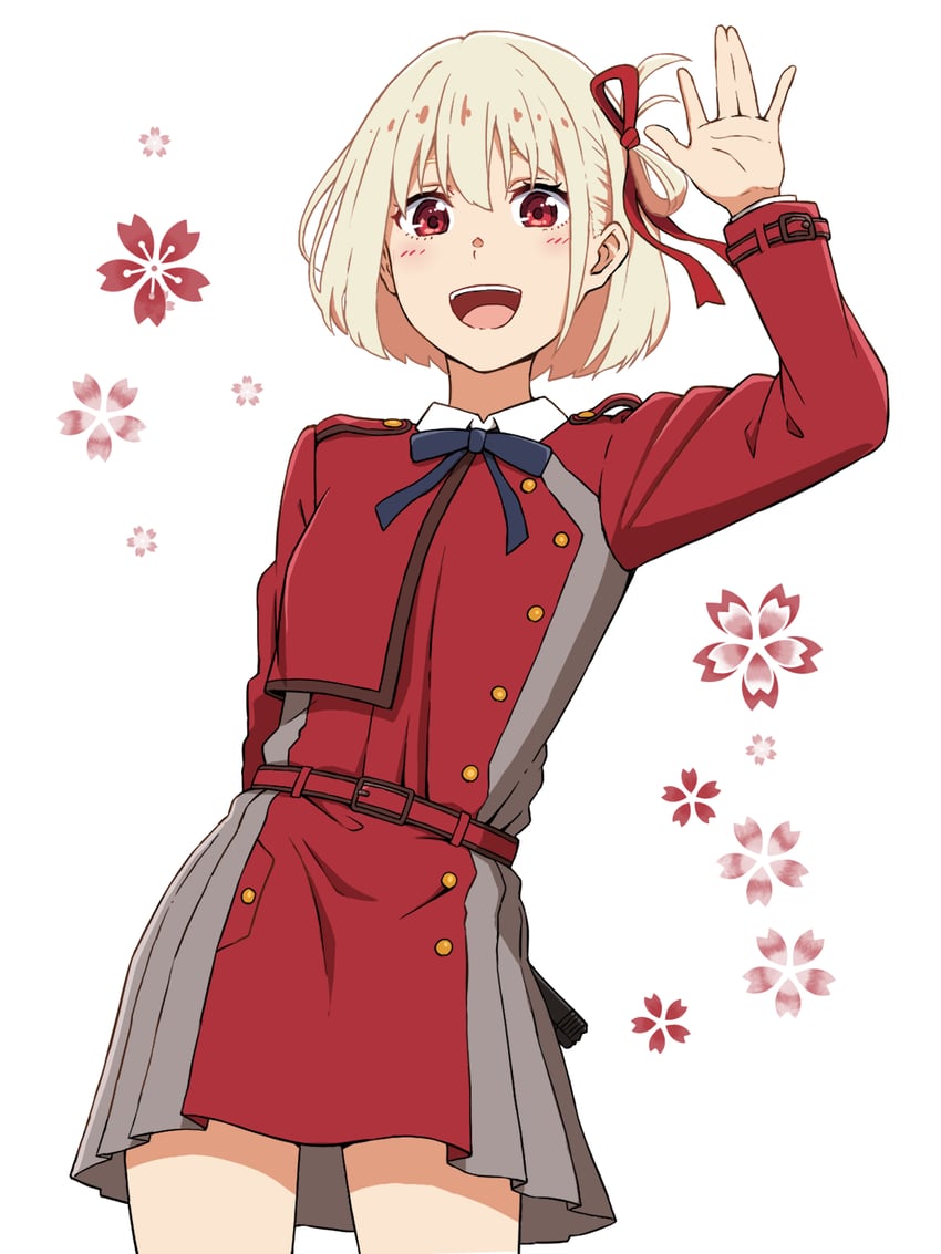 nishikigi chisato (lycoris recoil) drawn by yuki_yuxtuke