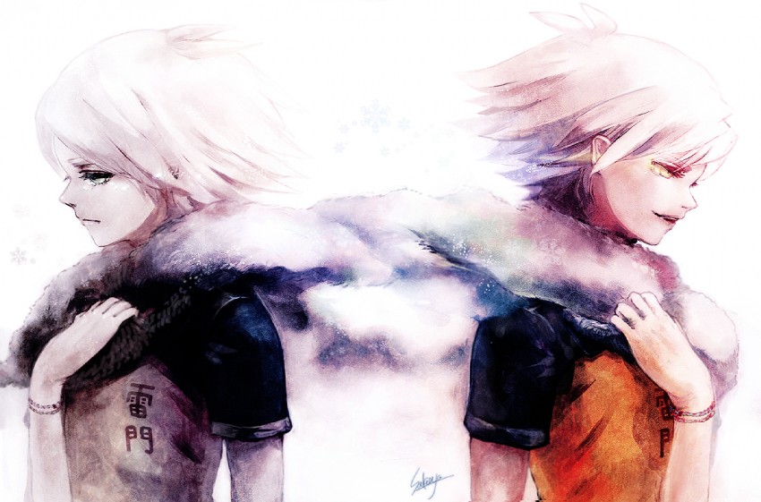 fubuki shirou and fubuki atsuya (inazuma eleven) drawn by sakaya313