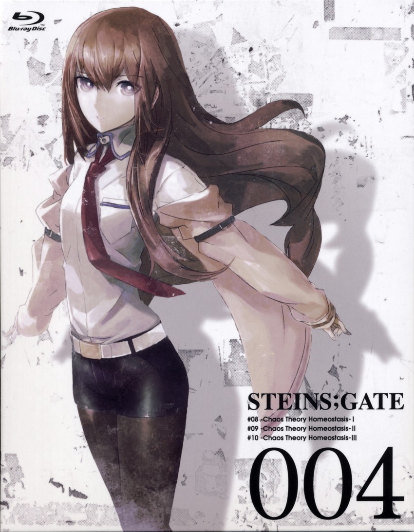 makise kurisu (science adventure and 1 more) drawn by huke