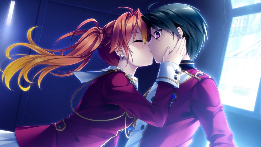 narita shinri and akahito tamao (hello lady) drawn by saeki_hokuto