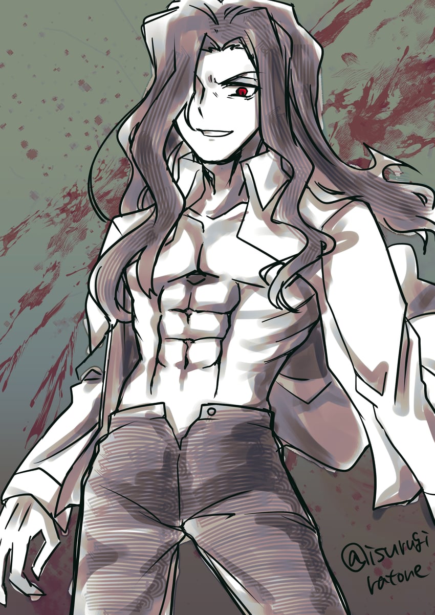 michael roa valdamjong (tsukihime and 1 more) drawn by isurugiratone
