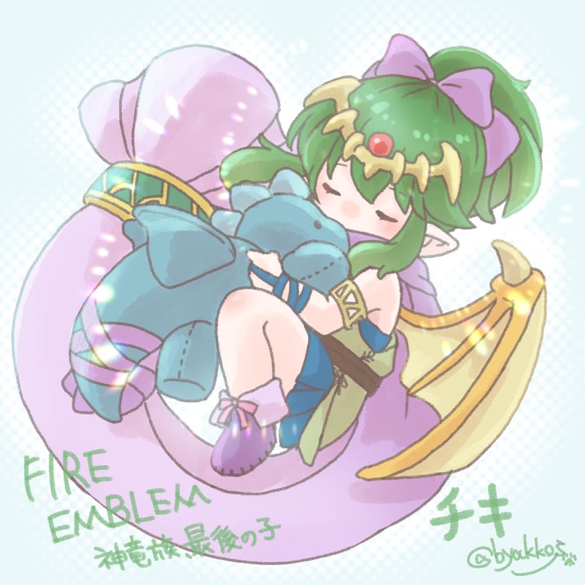 tiki (fire emblem and 2 more) drawn by byakkos