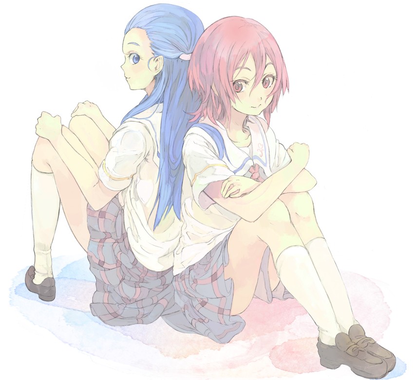 kiryuu michiru and kiryuu kaoru (precure and 1 more) drawn by toromi_chuuka
