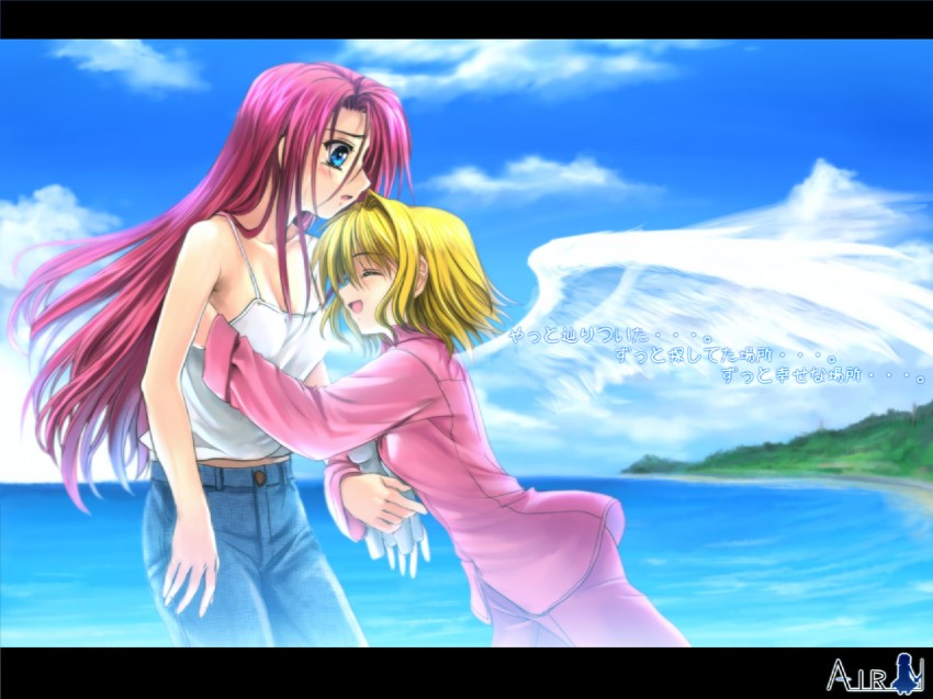 kamio misuzu and kamio haruko (air) drawn by mutsuki_(moonknives)
