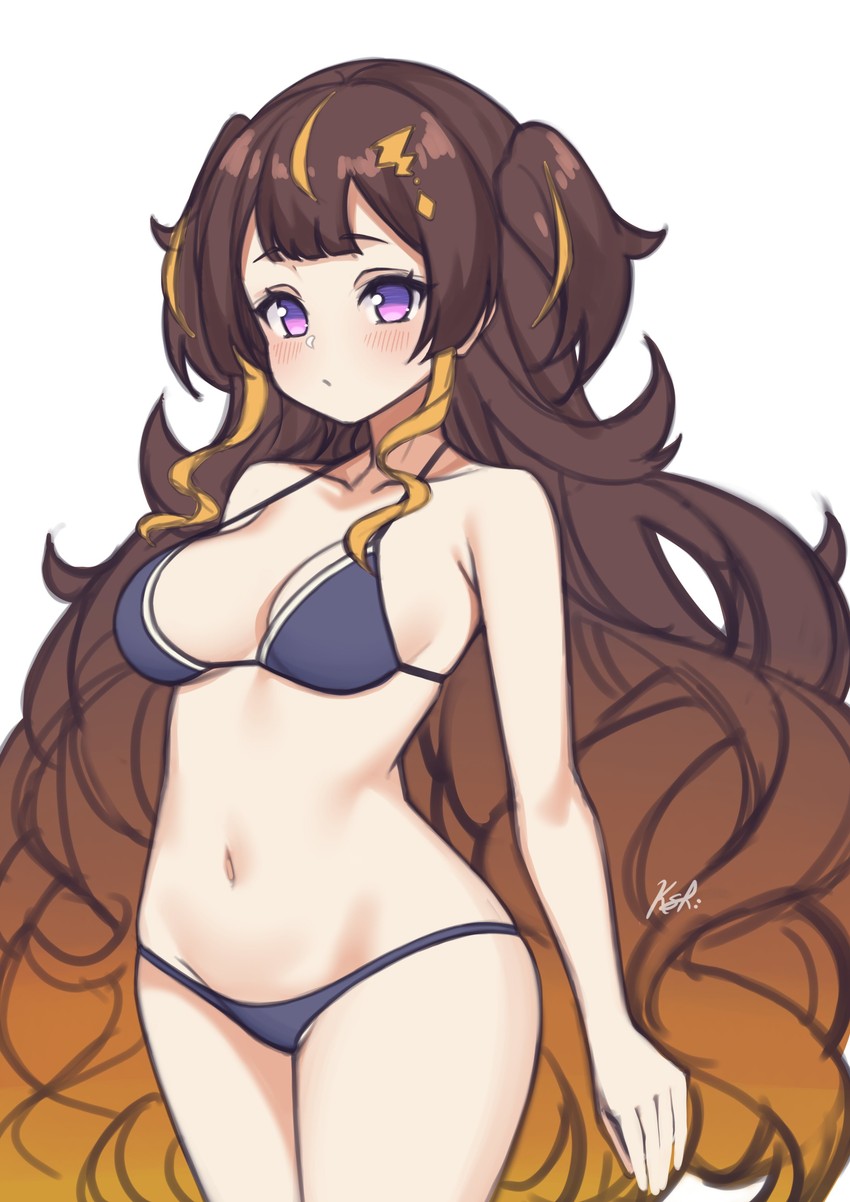 anya melfissa (hololive and 1 more) drawn by kaosu_kun