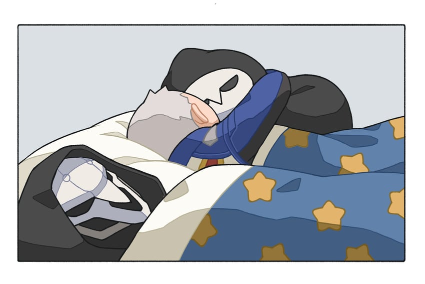 soldier: 76 and reaper (overwatch and 1 more) drawn by dengcio