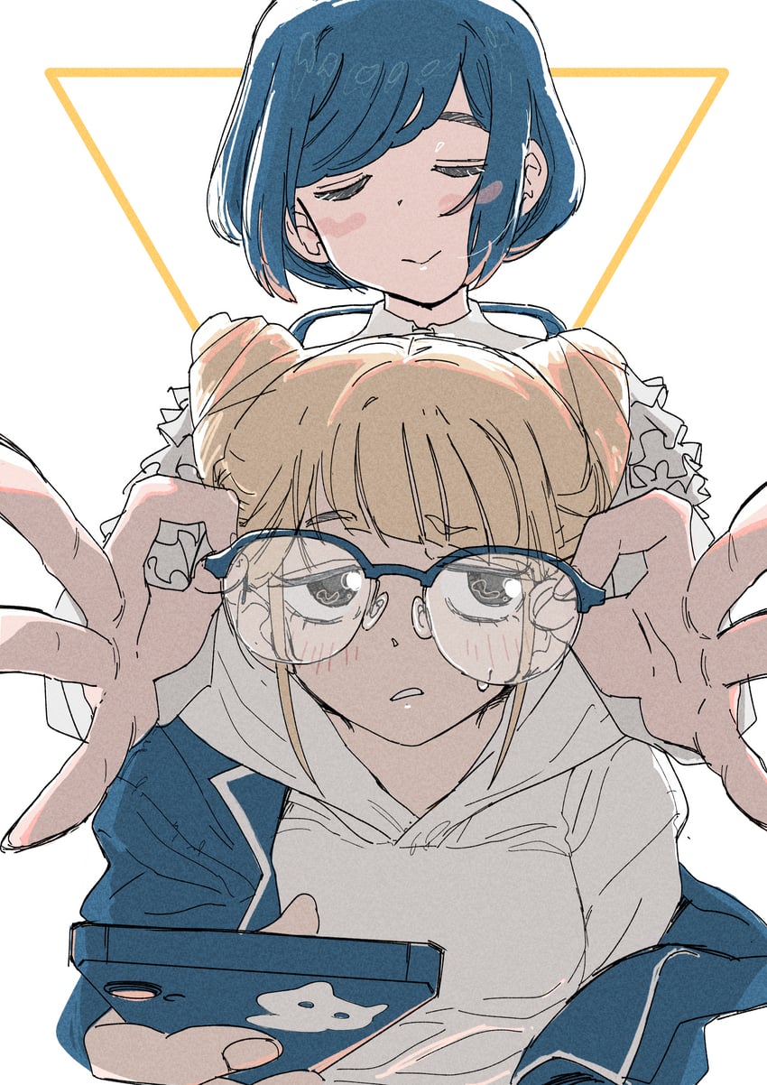 fukurai azami and jasmine (toshi densetsu kaitai center) drawn by hirameki_(hirahirameki)