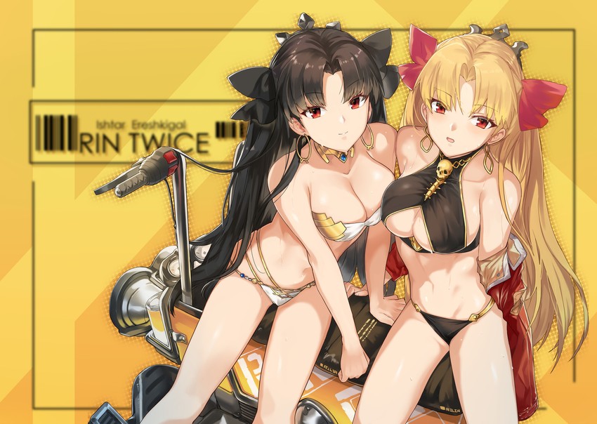 ereshkigal and ishtar (fate and 1 more) drawn by ohland