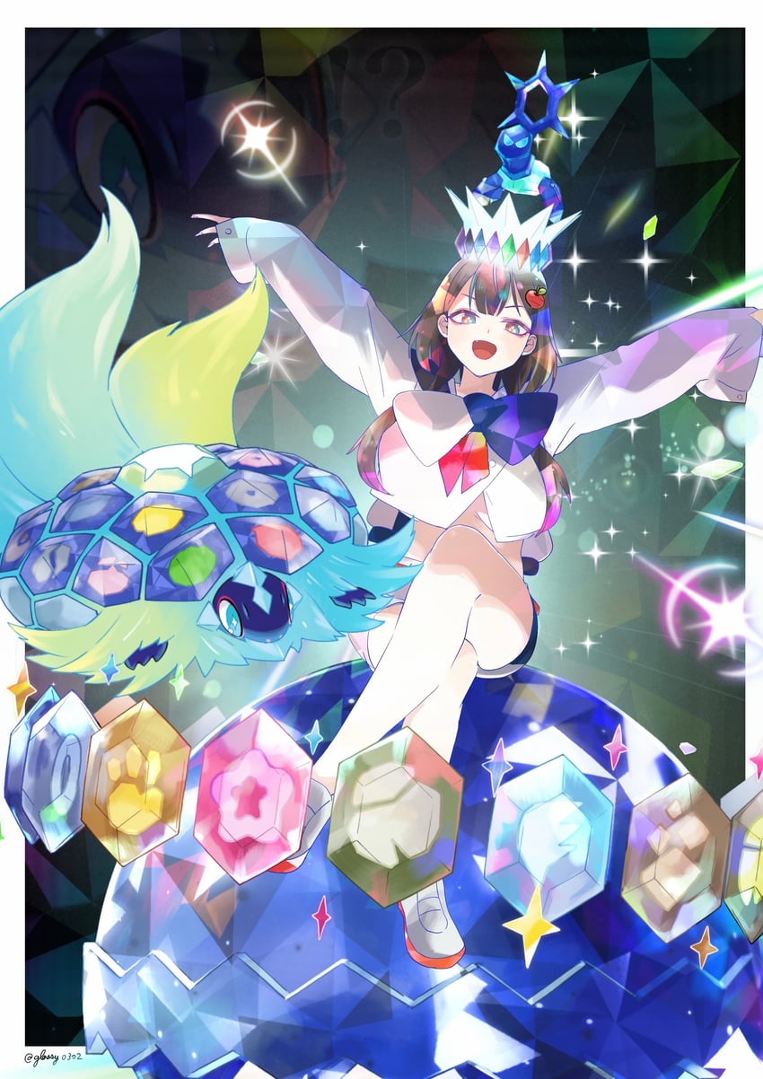 terapagos and kuraishi ringo (original and 1 more) drawn by glassy0302