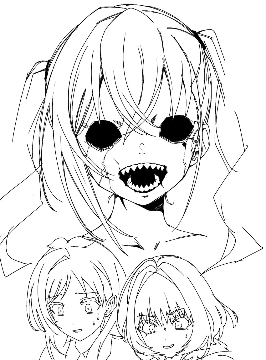 yumemi riamu, sunazuka akira, and tsujino akari (idolmaster and 1 more) drawn by kakki_(kackie)