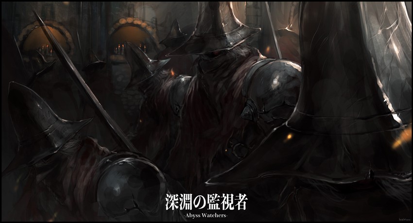 abyss watcher (dark souls and 1 more) drawn by ibuo_(ibukht1015)