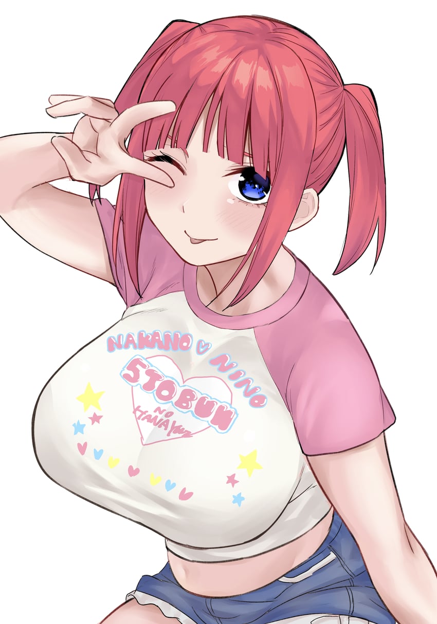 nakano nino (go-toubun no hanayome) drawn by marimo_625