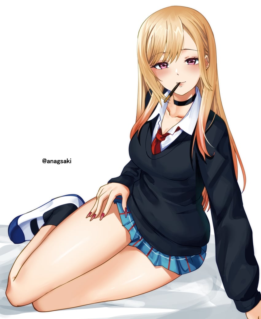 kitagawa marin (sono bisque doll wa koi wo suru) drawn by aona_(anagasaki)