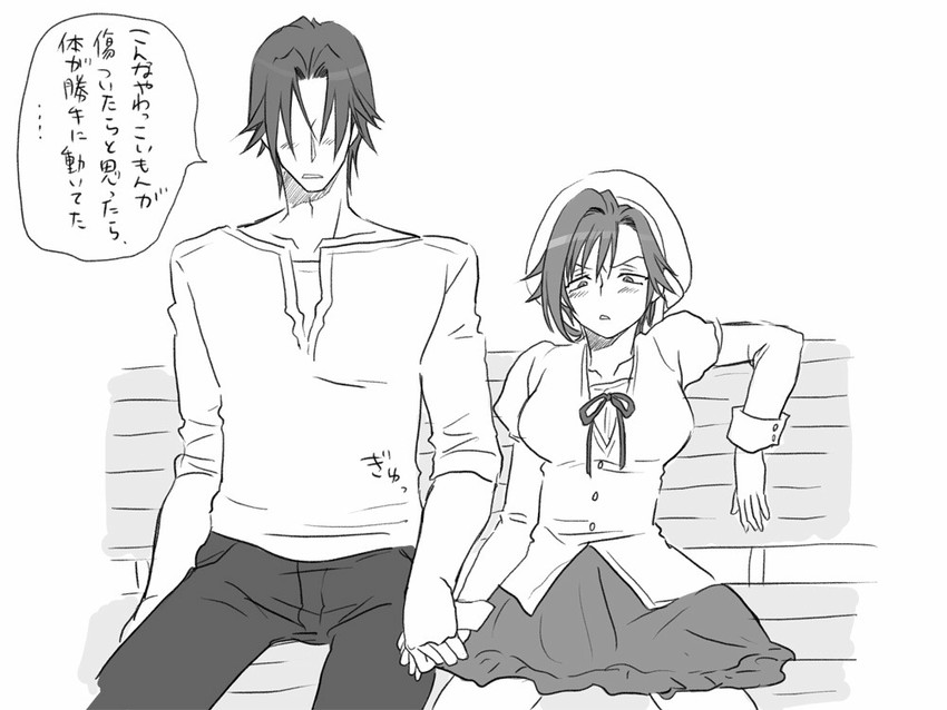 igarashi kyou and hasumi souji (seitenkango. shinyuu to) drawn by eroe