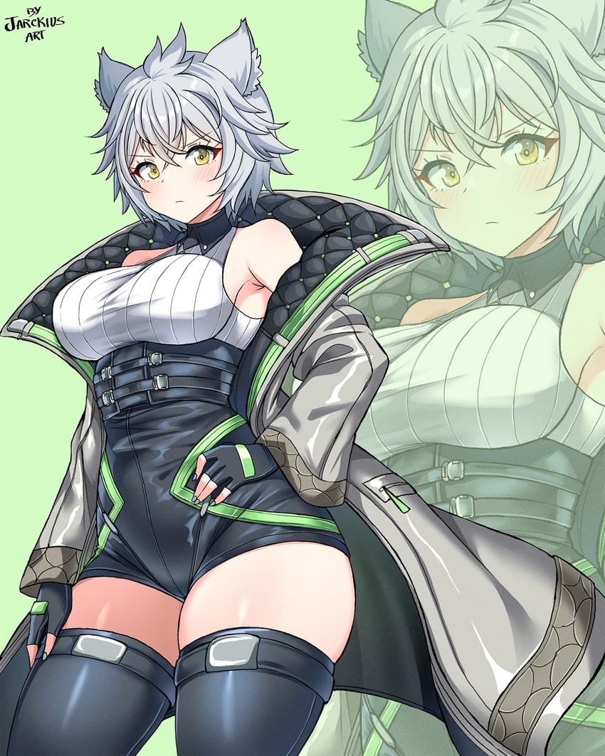 na'el (xenoblade chronicles and 2 more) drawn by jarckius