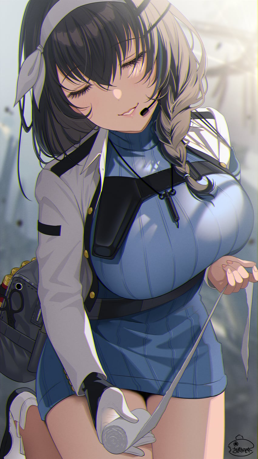 mary (goddess of victory: nikke) drawn by tsukana_(saba_mizore)