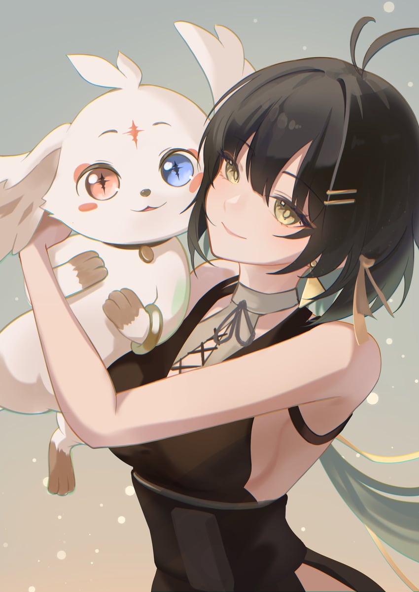 rover, female rover, and abby (wuthering waves) drawn by chigusa7h