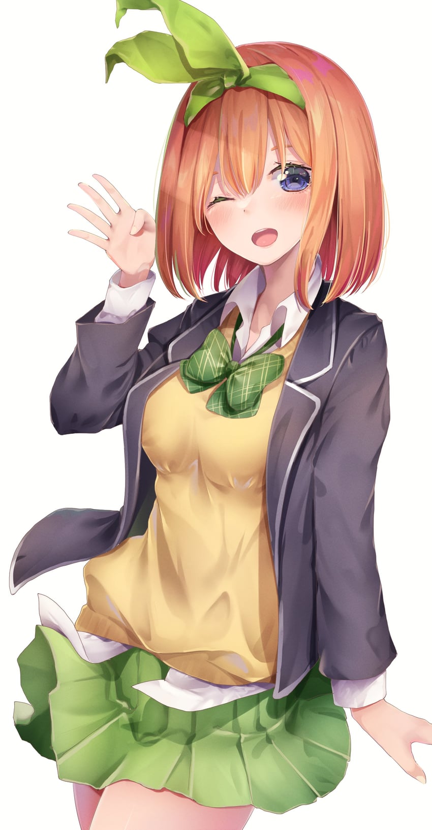 nakano yotsuba (go-toubun no hanayome) drawn by yuunamida_uyu