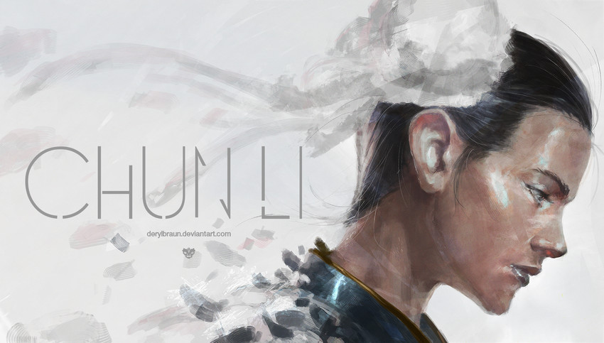chun-li (street fighter) drawn by deryl_braun