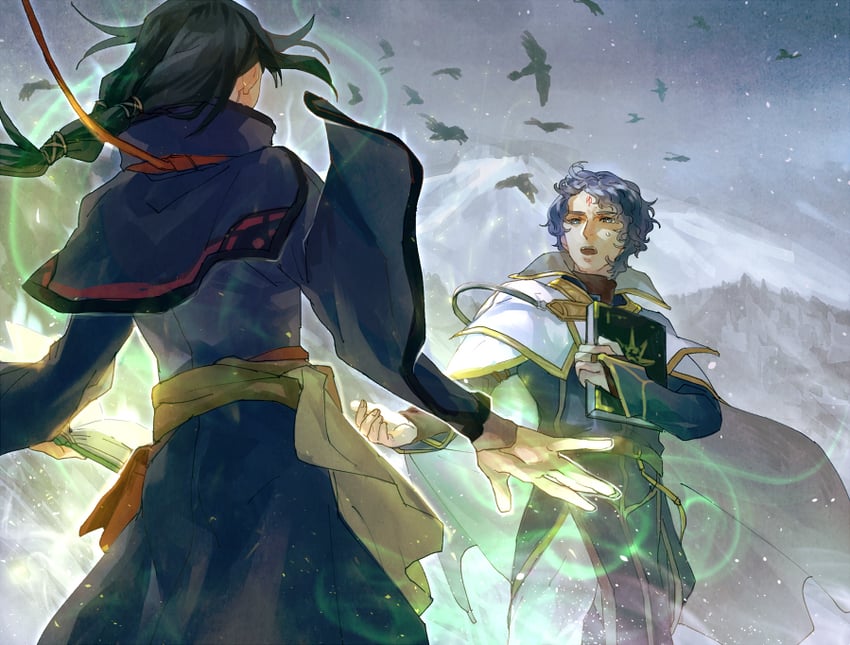 soren and pelleas (fire emblem and 1 more) drawn by picnicic