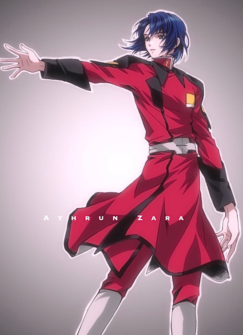 athrun zala (gundam and 2 more) drawn by ruy