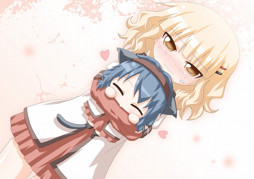oomuro sakurako and furutani himawari (yuruyuri) drawn by kagerou_(kers)