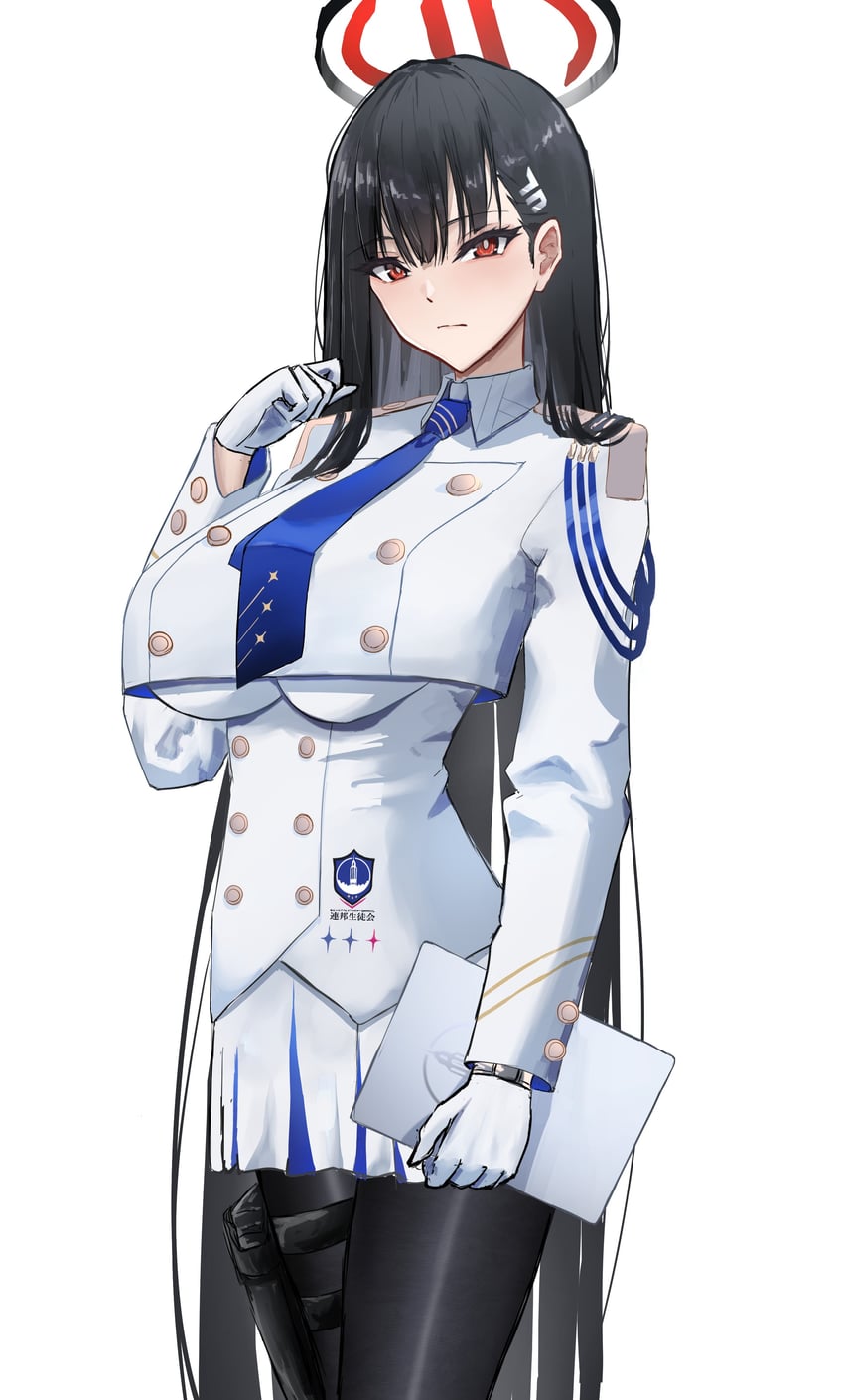 rio and general student council member (blue archive) drawn by asao_(asaomm12345)