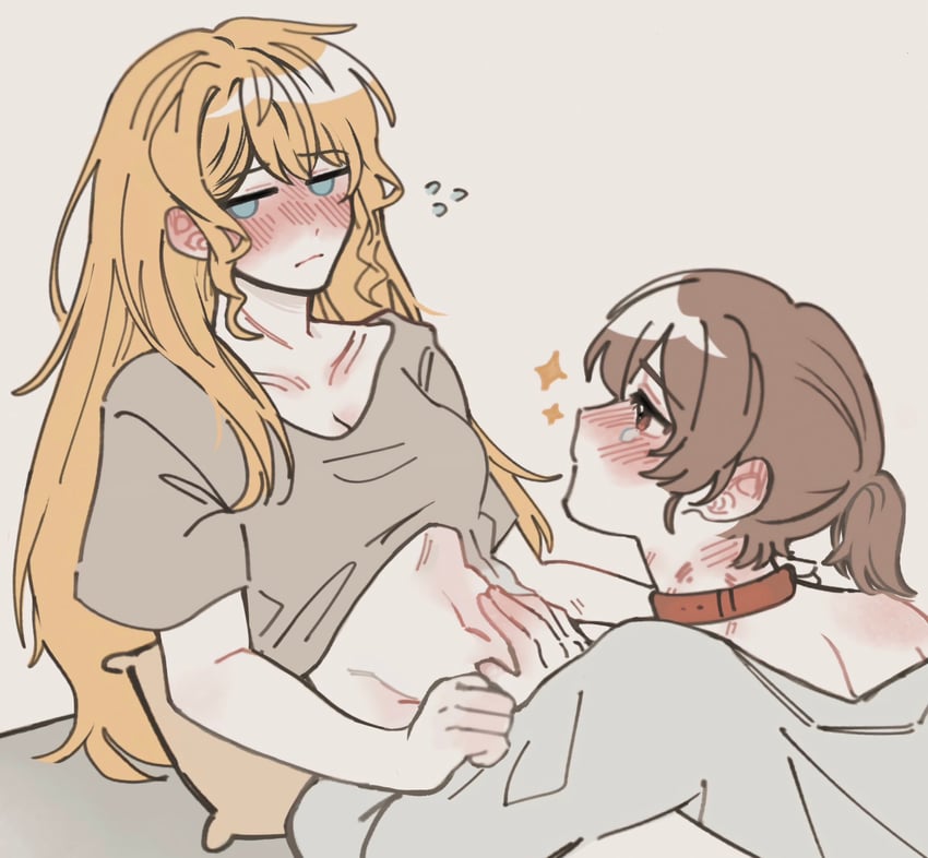 claire francois and rae taylor (watashi no oshi wa akuyaku reijou) drawn by t4yl0r712