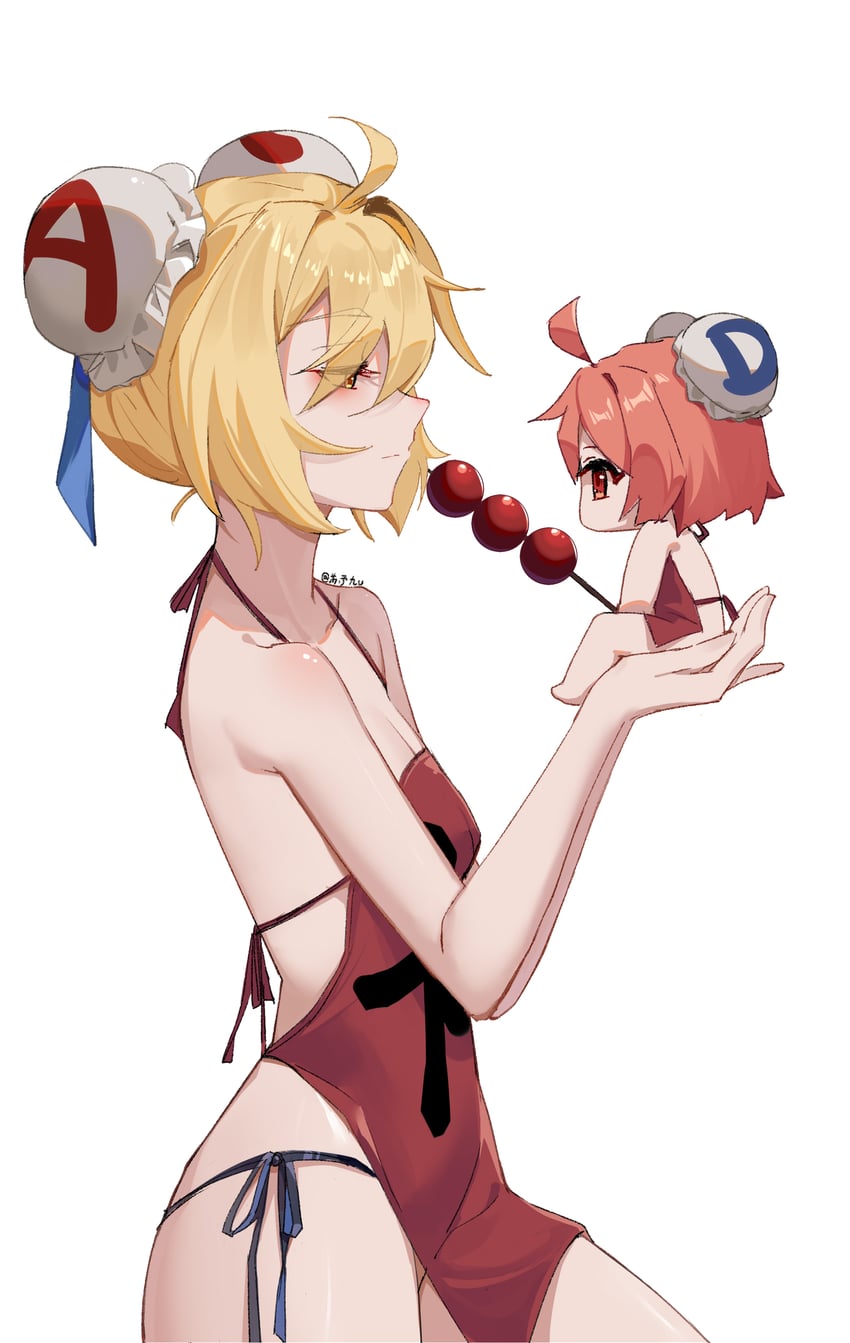 acfun girl and td girl (acfun) drawn by suyujiu_u
