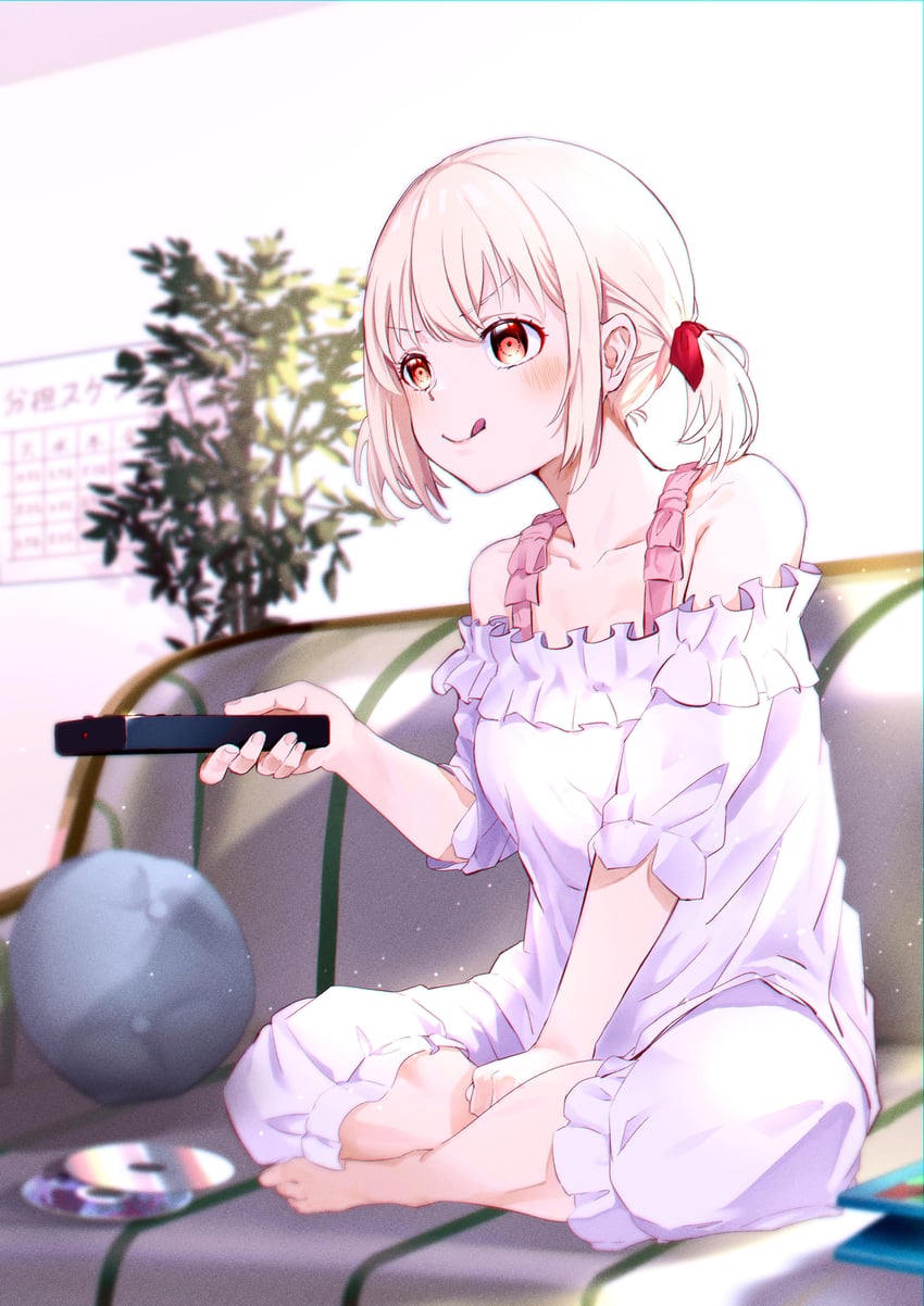nishikigi chisato (lycoris recoil) drawn by alian2020