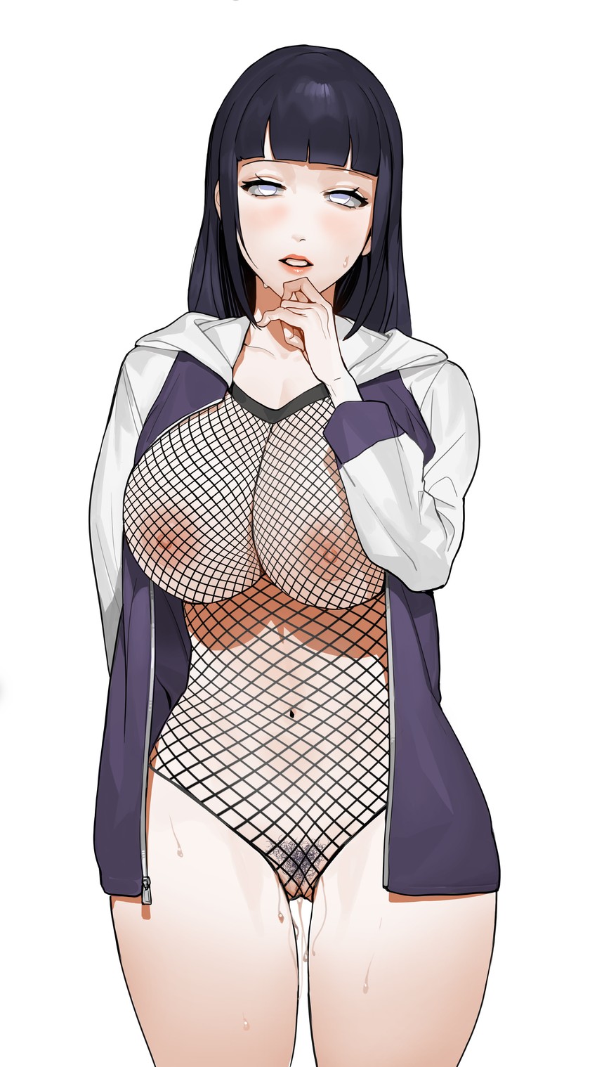 hyuuga hinata (naruto and 1 more) drawn by sohn_woohyoung