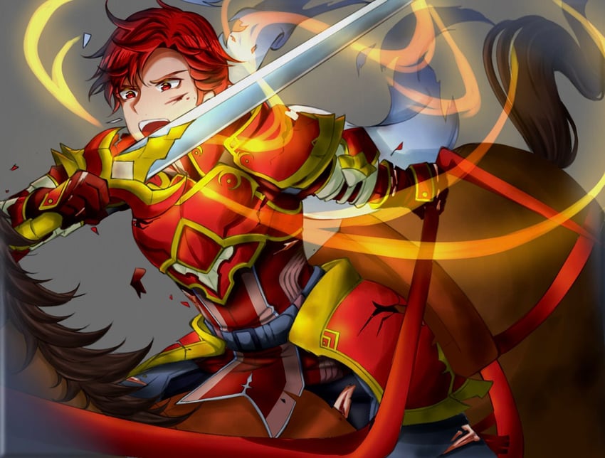 cain (fire emblem and 2 more) drawn by tankei_fm