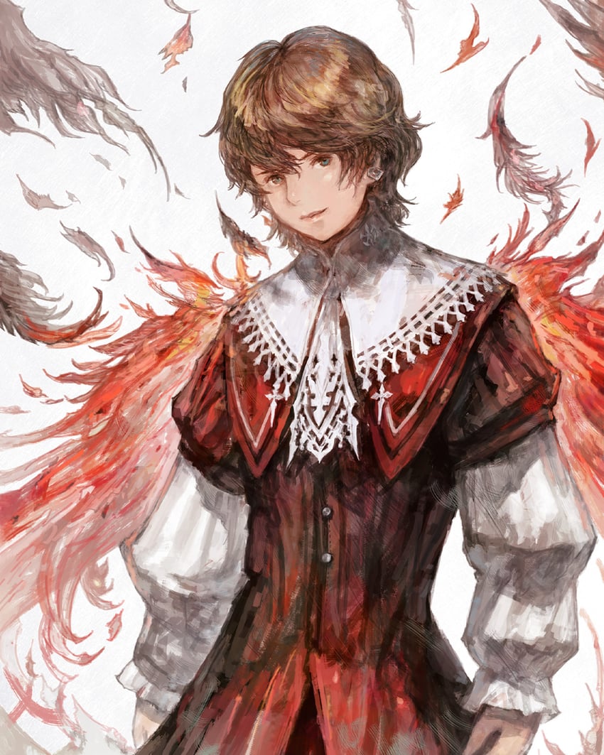 joshua rosfield (final fantasy and 1 more) drawn by takahashi_kazuya
