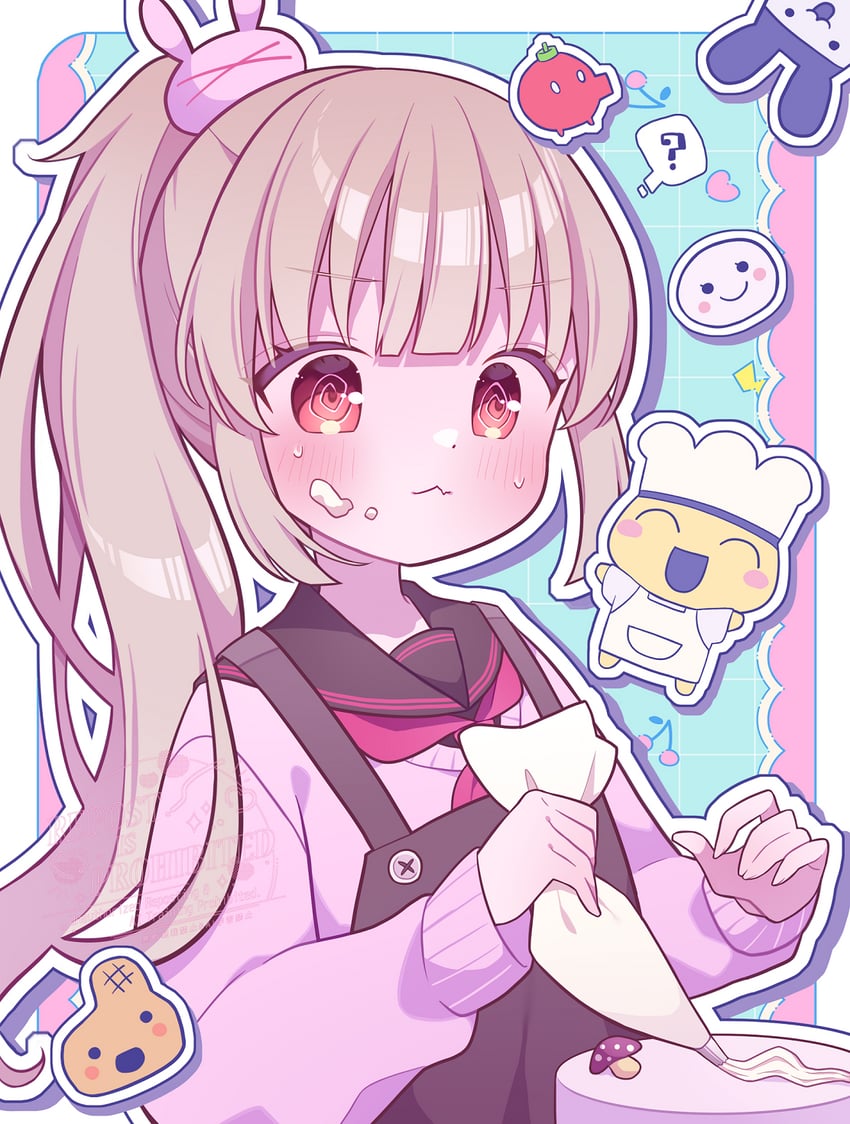 natori sana, mametchi, mimitchi, shirobabytchi, tomatchi, and 1 more (sana channel and 1 more) drawn by umecha_0
