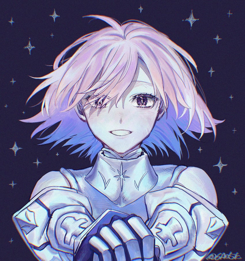 mash kyrielight (fate and 1 more) drawn by shimazu.