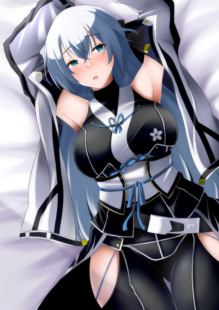 shizuna rem misurugi (eiyuu densetsu and 3 more) drawn by pandacross