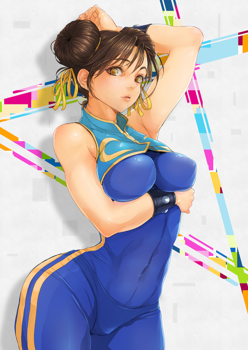 chun-li (street fighter and 1 more) drawn by .sin