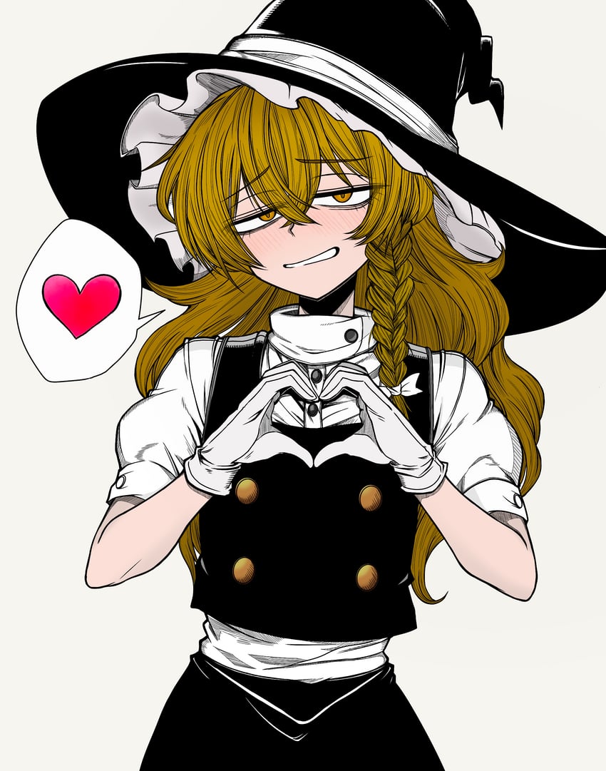 kirisame marisa (touhou) drawn by ryoan_(voyagehermitage)