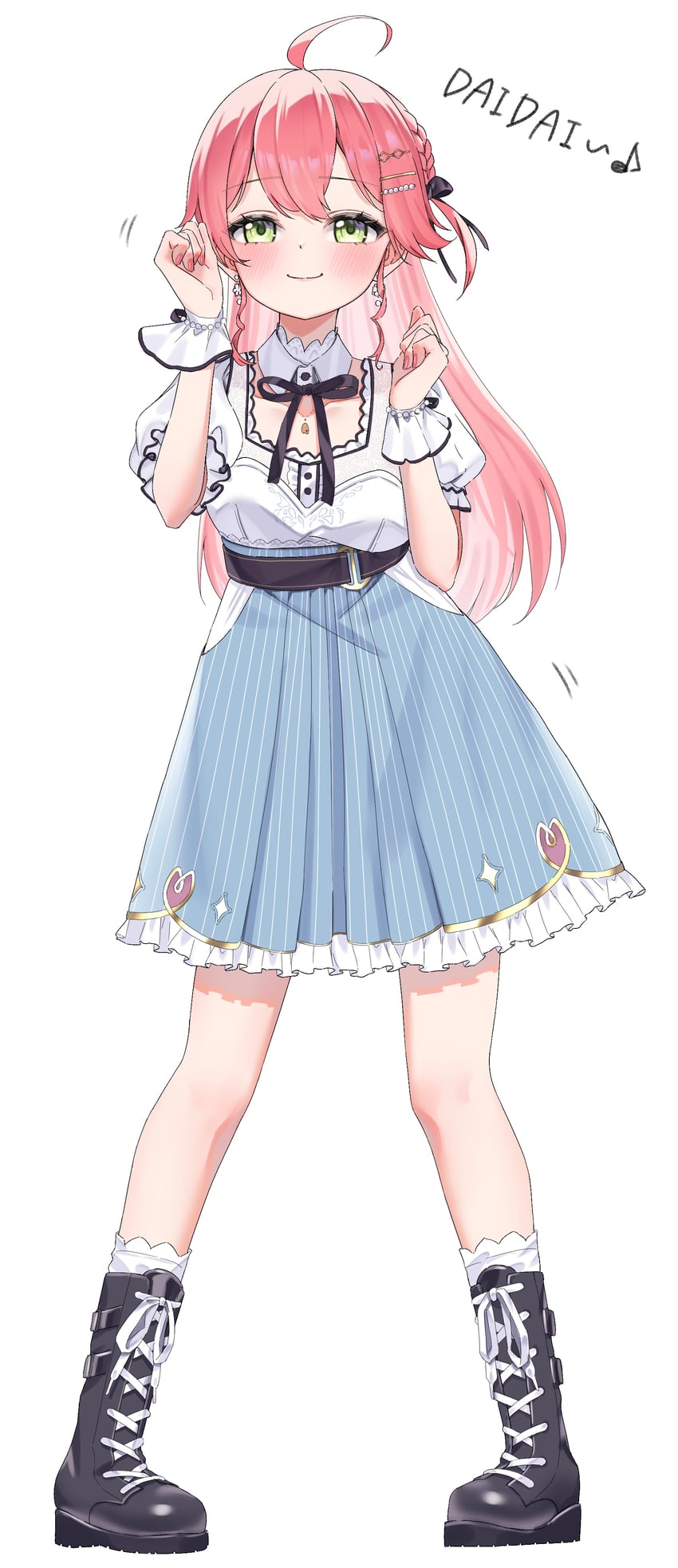 sakura miko (hololive) drawn by ai_(u_e_o_o)